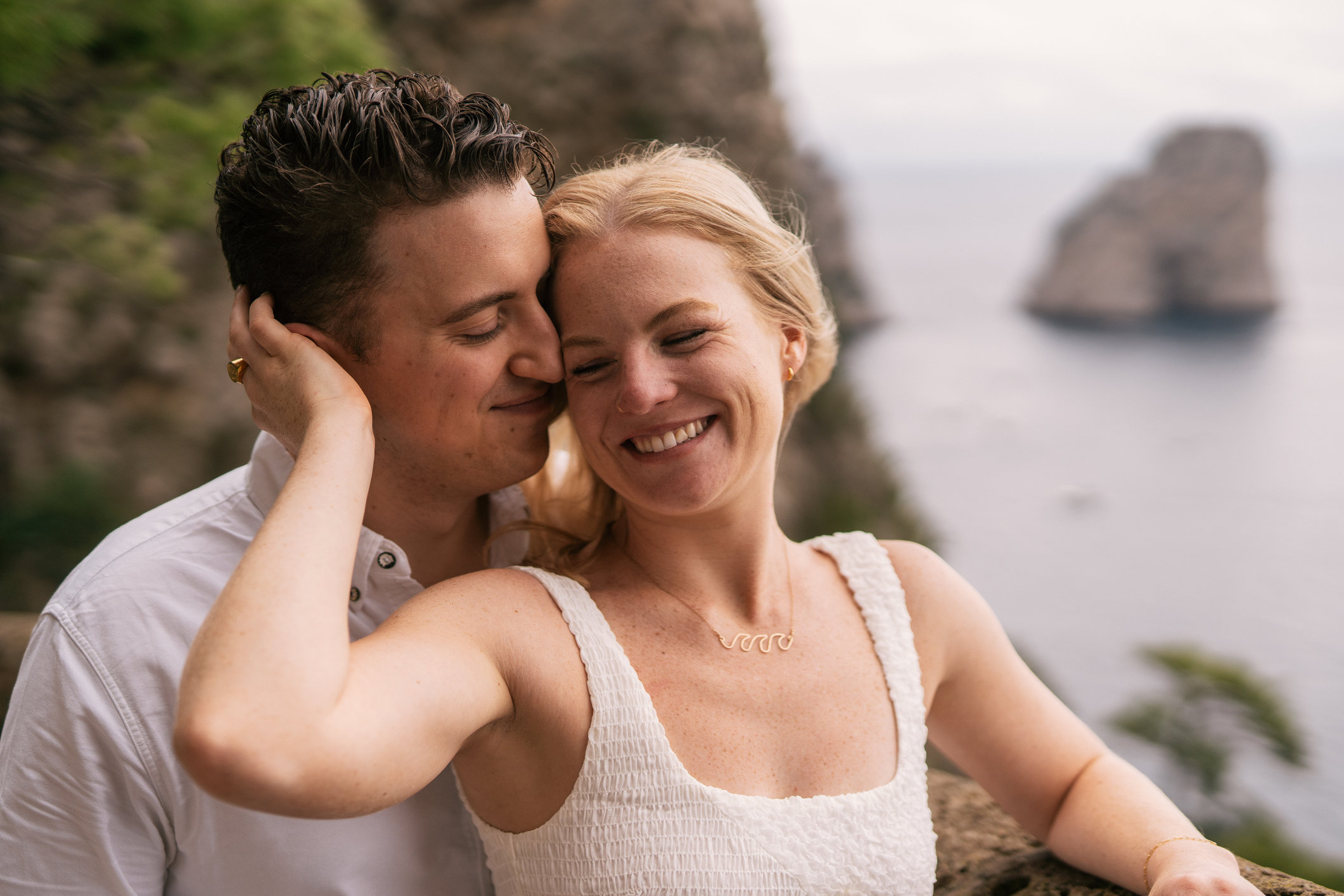 Romantic Proposal in Capri with a local photographer