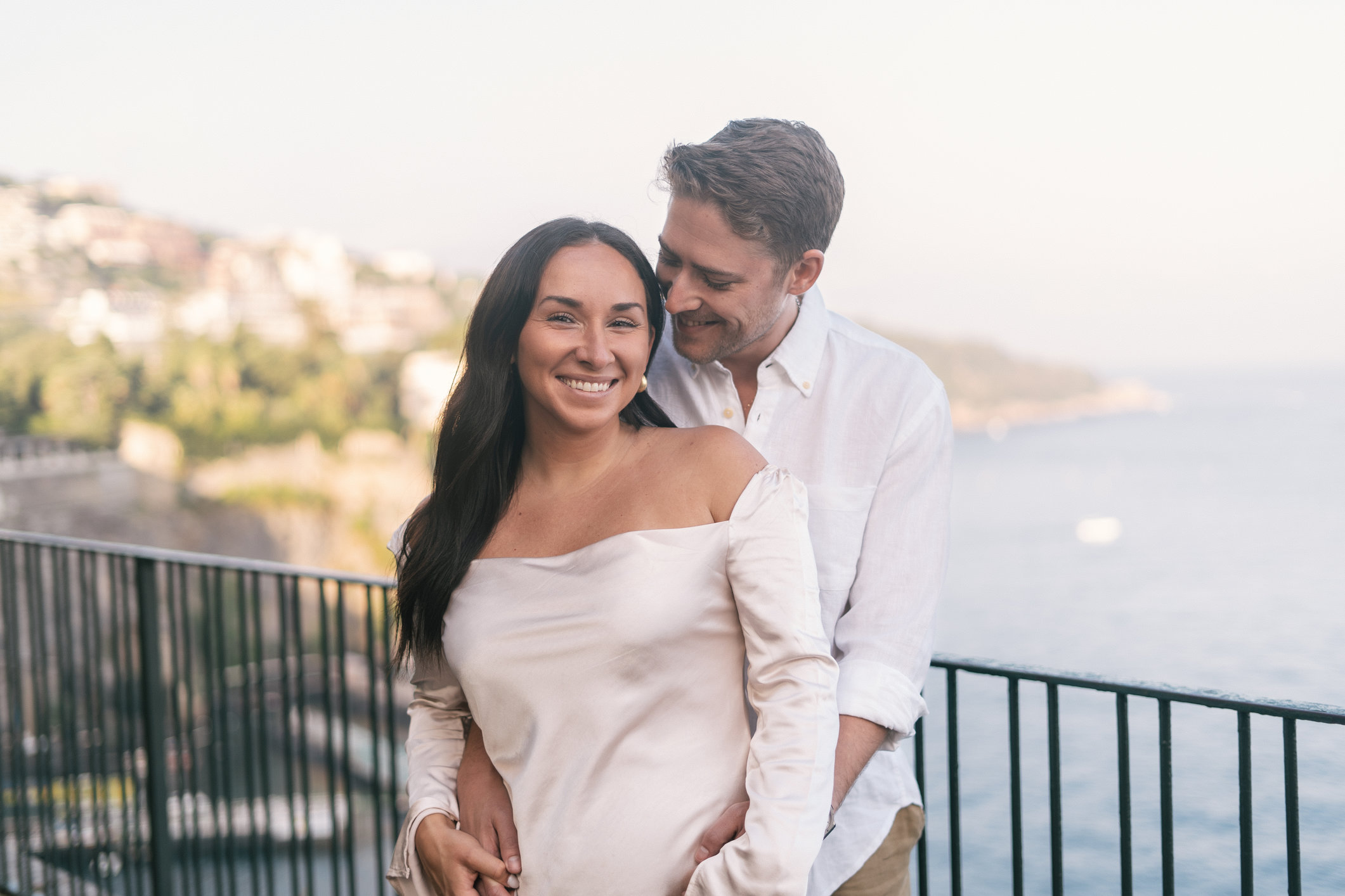 Couple honeymoon photoshoot in Sorrento