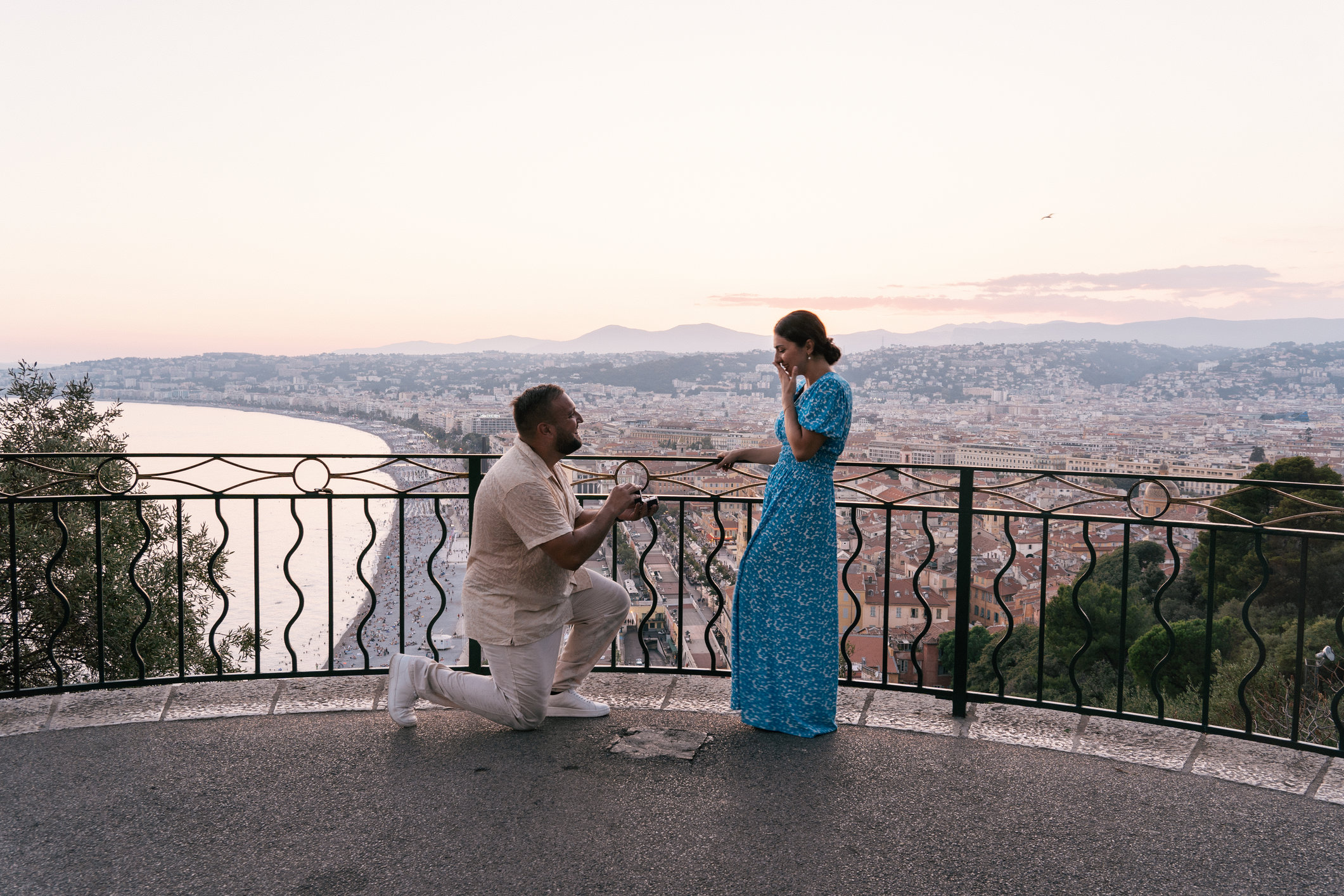 Proposal in Nice - France