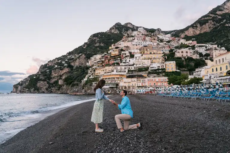 Heartfelt wedding destination photoshoot in Positano