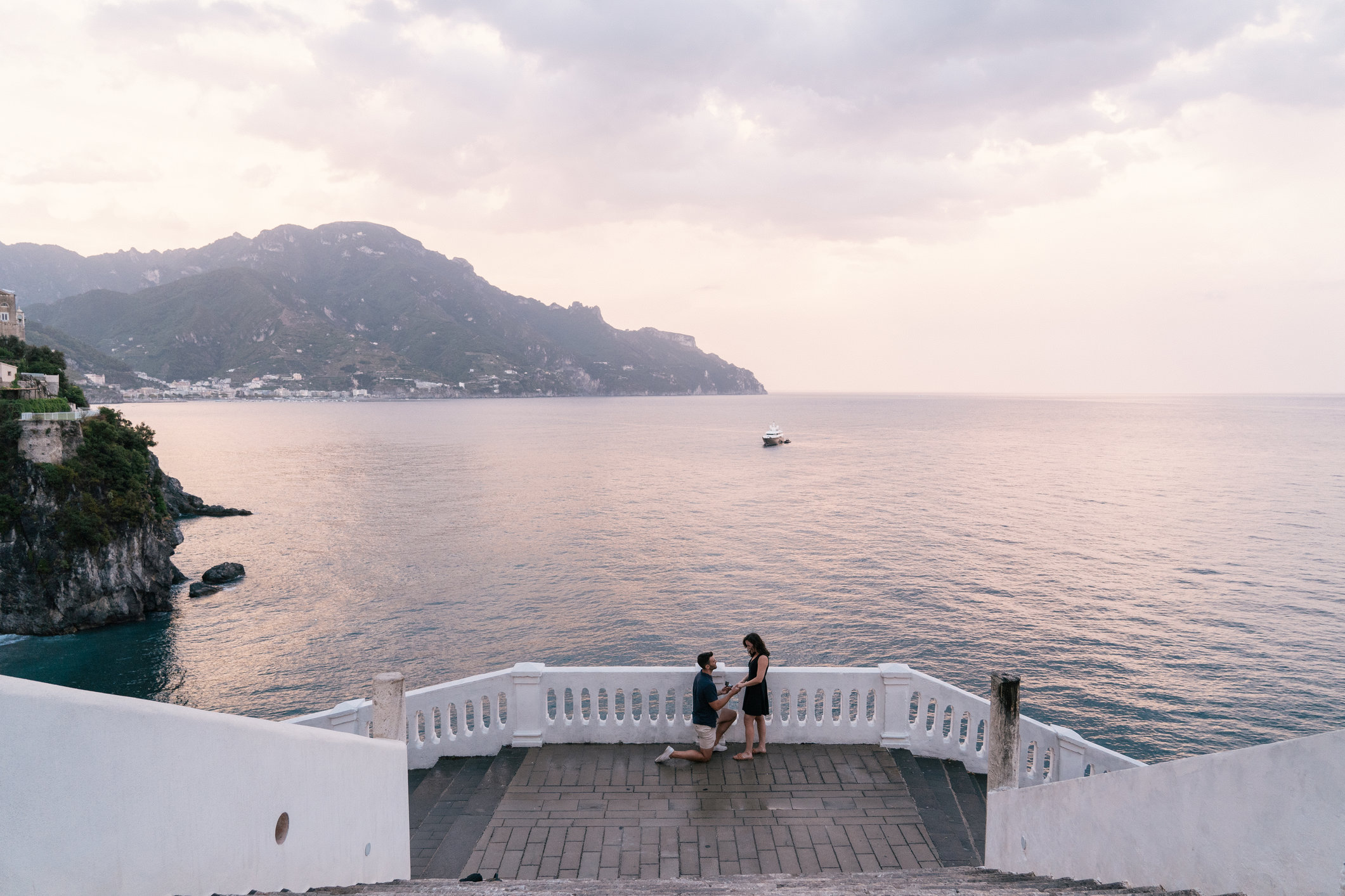 Proposal in Atrani